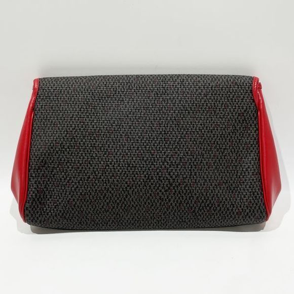 Saint Laurent Yves Bag  Plate Logo Clutch - Picture 1 of 8
